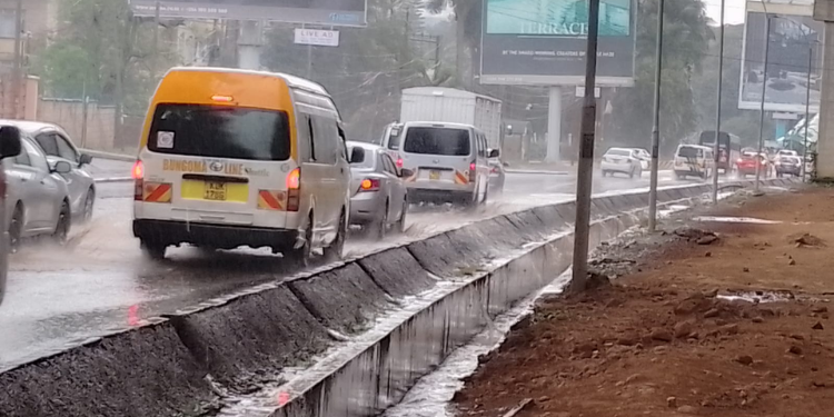 Heavy Rains Pound Nairobi And Its Environs On Friday (Photo: Emmanuel Wanjala) Kenya Met