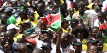 Kenyans Gathered At A Past Event.