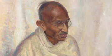 Special Mahatma Gandhi Oil Portrait Sold For Over Ksh23 Million