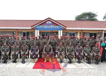 Headquarters For Kenya Army Corps Of Signal (Kacs) And B Company 2Nd Military Police Battalion Buildings At Kahawa Garrison.photo/ Kdf