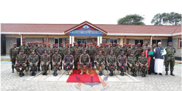 Headquarters For Kenya Army Corps Of Signal (Kacs) And B Company 2Nd Military Police Battalion Buildings At Kahawa Garrison.photo/ Kdf
