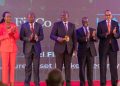 President William Ruto Speaking During The Listing Of The Linzi 003 Infrastructure Asset-Backed Securit