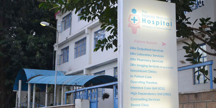 Nairobi Women’s Hospital, Adams Arcade Branch. Photo/File.