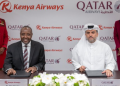 Kenya Airways & Qatar Airways Ink Strategic Partnership