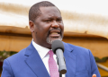 Public Service Cs Geoffrey Ruku During A Burial Ceremony In Embu County On July 21, 2025. Photo/Ruku X. Psc