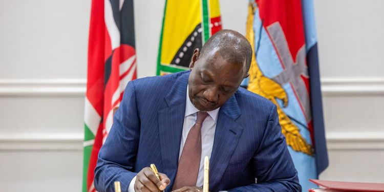 Ruto Signs Conflict Of Interest &Amp; Social Protection Bills