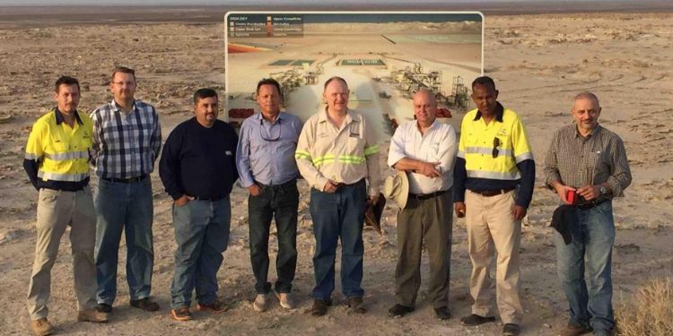 Australian Firm Raises Ksh168 Million For Rare Earth Project In Kenya Rarex Employees At A Mining Site.
