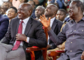 President William Ruto And Former Prime Minister Raila Odinga During The Signing Of An Mou To Foster Collaboration Between Odm And Uda On March 7, 2025. Photo/Pcs. John Mbadi