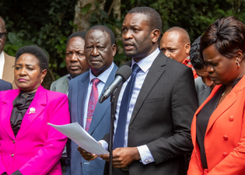 Odm Secretary General Edwin Sifuna Addresses The Media After The Party Committee Meeting On July 29, 2025. Photo/Odm. Sifuna, Odm