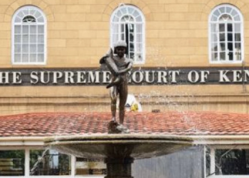 File Image Of The Supreme Court Of Kenya.
