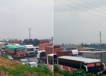 Motorists Stranded for Hours Along Mombasa–Nairobi Highway