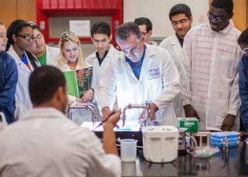 Scientists In A Lab.