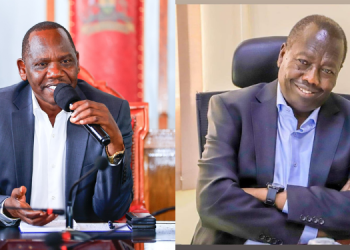 A Collage Of Uasin Gishu Governor Jonathan Bii Chelilima And Baringo Governor Benjamin Chesire Cheboi Photo/ Jonathan Bii &Amp; Benjamin Chesire