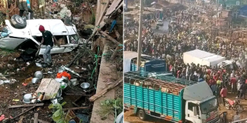 Several Feared Dead As Truck Crashes Into Daraja Mbili Market