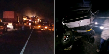 Traffic Disrupted After Crash On Nairobi-Mombasa Road