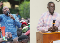 A Collage Of Majority Leader Kimani Ichung’wah (Left) And Former Chief Justice David Maraga (Right).