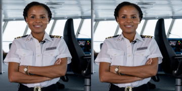 A Photo Of Elizabeth Marami On A Ship While Working At Celebrity Cruises Photo/Elizabeth Marami