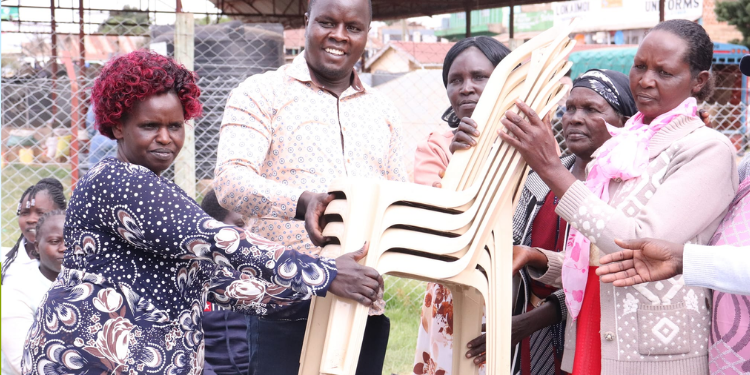 A Photo Of Julia Kumbelel Baringo, Nominated Mca During The Empowerment Program In Baringo County, Photo/Baringo Daily News