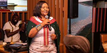 A Photo Of Tourism And Wildlife Cs During A Magical Kenya Meeting In Melbourne In 2025 Photo/Ministry Of Tourism