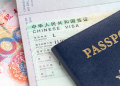 A Photo Of A Chinese Visa And Passport Photo/Iroamy