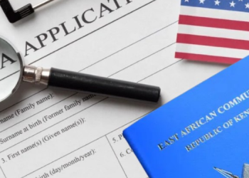 A Photo Of A Visa Application Form, And A Kenyan Passport Photo/Christrip