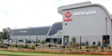Aar Hospital Along Kiambu Road On April 20, 2022. Photo/Business Daily