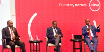 Absa Bank Kenya Plc Vice President, Head Of Sustainability And Corporate Affairs Charles Wokabi, Chief Executive Officer Abdi Mohamed, And Chief Finance Officer Yusuf Omari, Answer Questions From The Investors