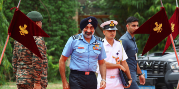 Chief Of The Air Staff Air Chief Marshal Ap Singh Looks On As He Attends The Ceremonial Reception For Australian Deputy Prime Minister And Minister For Defence Richard Marles, In New Delhi, India, June 4, 2025. Reuters/Anushree Fadnavis/File Photo