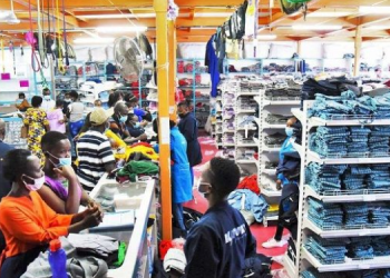 Photo Of People Purchasing Uniforms In Nairobi. Photo/Pinterest.