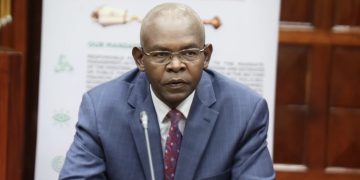 Cbk Governor Kamau Thugge During His Vetting On May 30, 2023. Photo/File.