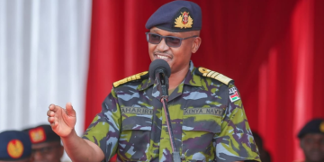 Cdf General Charles Kahariri Speaking During A Kdf Ceremony On October 4, 2024. Photo/Kdf. South Sudan