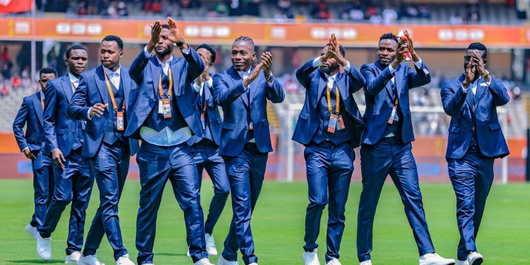 So This Is Football? My Wild First Experience At Kasarani Chan 2025 Harambee Stars Players At Kasarani Stadium In Nairobi During Chan.