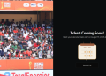 A Photo Collage Of Footballs Fans During A Chan Match At Kasarani Stadium And Chan Tickets Portal. Photo/Pcs/Caf.
