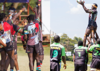 A Photo Collage Of Kenya Harlequin Fc And Kabras Sugar Players During Past Matches. Photo/Kenya Harlequin Fc. Christie 7S