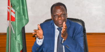 Cooperative Cs Wycliffe Oparanyan During A Meeting With A Delegation From Maendeleo Ya Wanawake On June 2, 2025. Photo/Oparanya X.