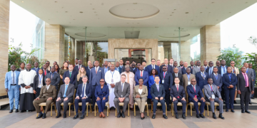 Defence Cs Soipan Tuya And Military Experts From Other Countries, After The First Day Of The Reaim At A Nairobi Hotel On Wednesday, August 27, 2025. Photo/Kdf. Ai