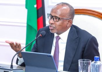 Ministry Of Health Cabinet Secretary Aden Duale.
