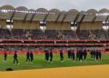 Stars Touch Down At Kasarani Ahead Of Quarter-Final Match