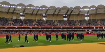 Stars Touch Down At Kasarani Ahead Of Quarter-Final Match