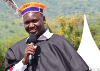Ededucation Principal Secretary Julius Bitok Speaking During The Ortum Boys High School 2024 Kcse Thanksgiving Ceremony. Photo/Moe