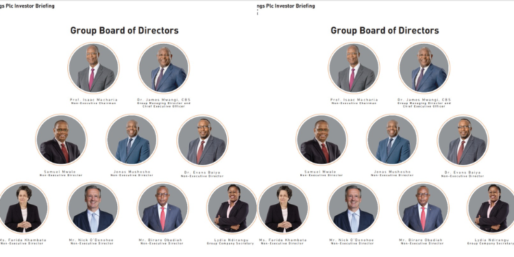 Equity Group Board Of Directors As Of August 11, 2025. Photo/Equity Group.