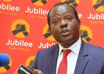 Former Jubilee Secretary General Raphael Tuju. Photo/Nmg
