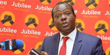 Former Jubilee Secretary General Raphael Tuju. Photo/Nmg