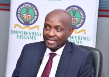 Helb Ceo Geoffrey Monari. Photo/Universities Fund.