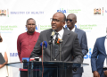 Health Cs Aden Duale During A Press Conference On August 8, 2025. Photo/Sha.