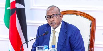 Health Cabinet Secretary Aden Duale, During A Meeting With Ceos Of National Referral Hospitals In 2025 Photo/Moh