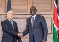 Israel’s Ambassador To Kenya, Michael Lotem Meeting President William Ruto At Statehouse Photo/Pcs