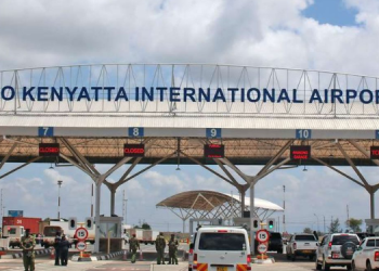 The Jomo Kenyatta International Airport (Jkia) Entrance. Photo/Visit Nairobi.