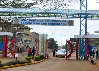 Jkuat Main Gate. Photo/Bizna Kenya.