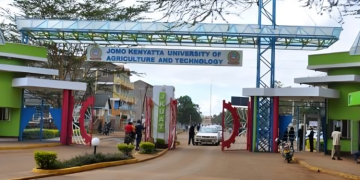 Jkuat Main Gate. Photo/Bizna Kenya.